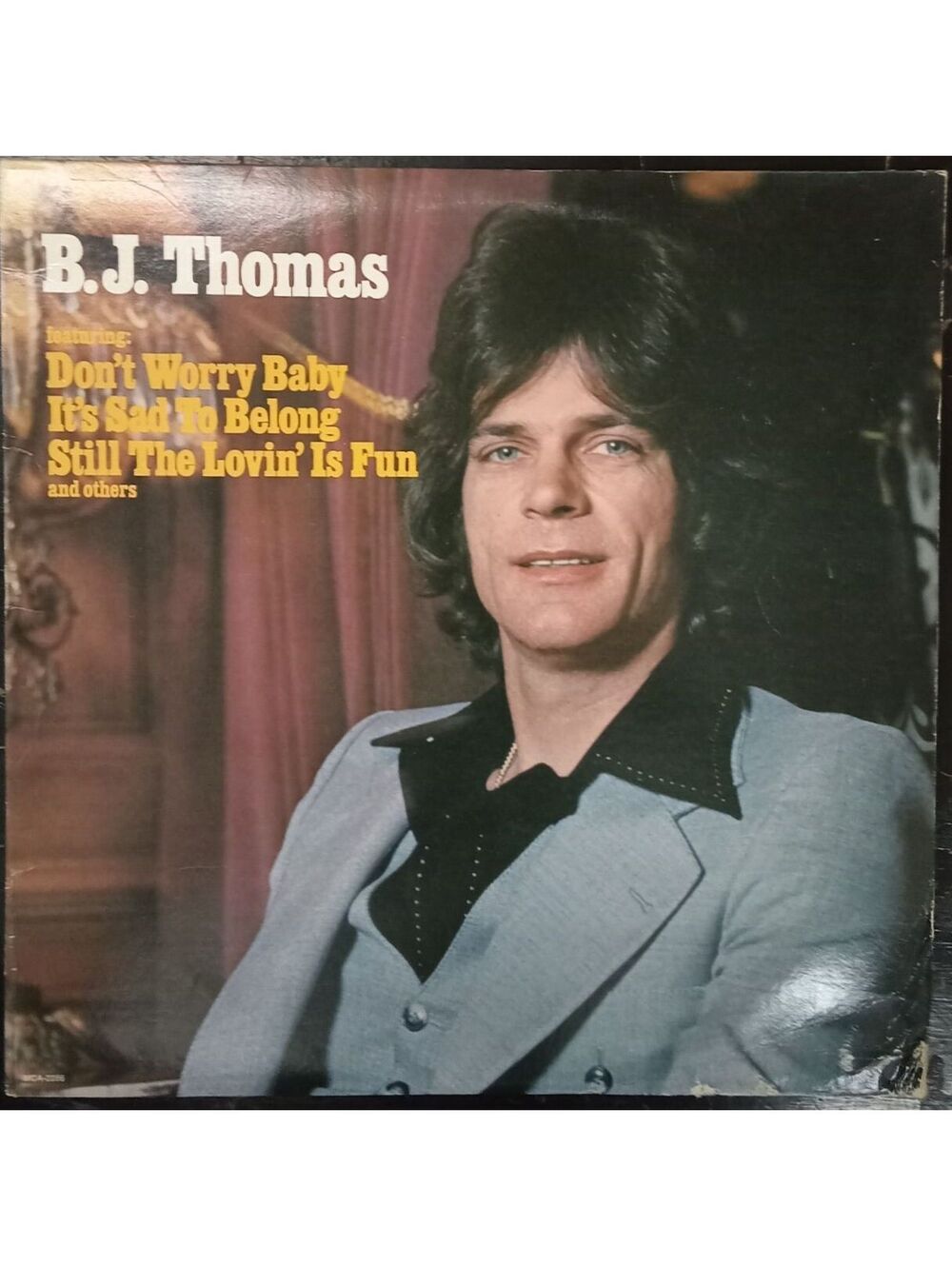 B.J. Thomas Self Titled Vinyl, LP 1977 MCA Records – MCA-2286